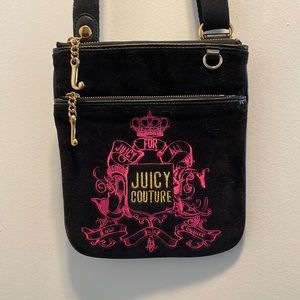 Juicy Couture Velour Crossbody Purse